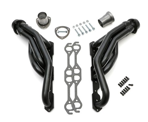 Hedman Street Headers 69430 Headers, Street, Mid-Length, Steel, Temporary Paint, Chevy, GMC, 5.0/5.7L, 2/4WD, Pair
