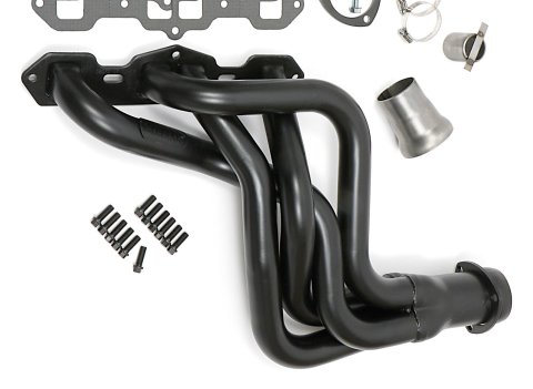 Hedman Street Headers 58070 Headers, Street, Long Tube, Steel, Temporary Paint, Oldsmobile, 260, 307, 330, 350, 403, Pair