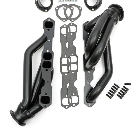 Hedman Specialty and Engine Swap Headers 69560 Headers, Swap, Mid-Length, Steel, Temporary Paint, Chevy, GMC, Small Block, Pair