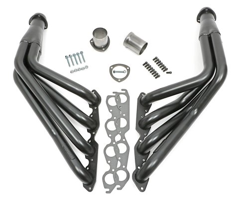 Hedman Street Headers for 1967-1969 CAMARO, 1968 CHEVY II, 1969-1974 NOVA - 65001 Headers, Street, Long Tube, Steel, Temporary Paint, Chevy, 396, 402, 427, 454, Pair