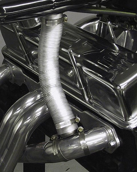 Hedman Hot Air Kits 24511 Header Kit; Kit; 1.75 in. x 24 in.
