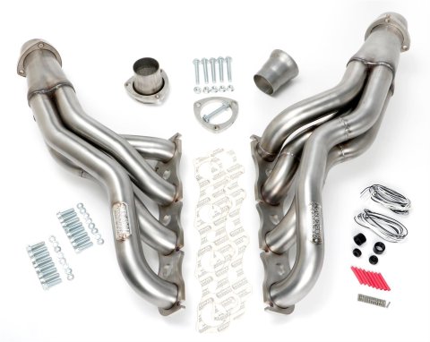 Hedman 304 Stainless Steel Headers 72640 Headers, Long Tube, Steel, Natural, Chrysler, Dodge, Pair