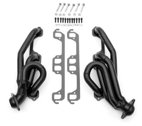 Hedman Street Headers 79540 Headers, Street, Shorty, Steel, Temporary Paint, Dodge, 5.2L, 5.9L, Pair