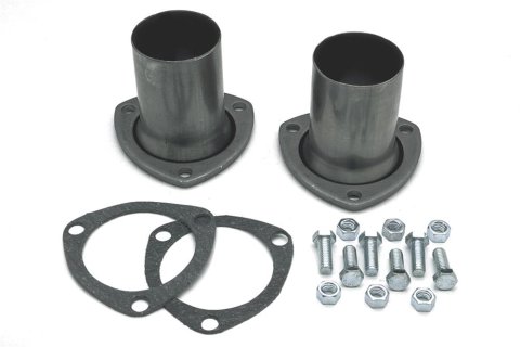 Hedman Header Reducers with 2.25 Inch Outlet 21100 Reducers, 3-Bolt Flange, 3 in. Inlet, in. Outlet, Steel, Natural, Pair