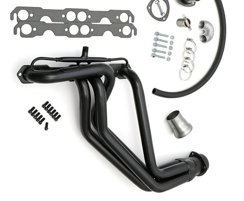 Hedman Street Headers 69091 Headers, Street, Long Tube, Steel, Temporary Paint, Chevy, GMC, Small Block, Pair