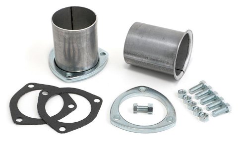 Hedman Header Reducers with 2.5 Inch Outlet 21144 Reducer, 2.500 in, 3-Bolt Flange, Steel, Aluminized, Each