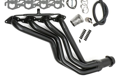 Hedman Street Headers 69111 Headers, Street, Long Tube, Steel, Temporary Paint, Chevy, GMC, Big Block, Pair