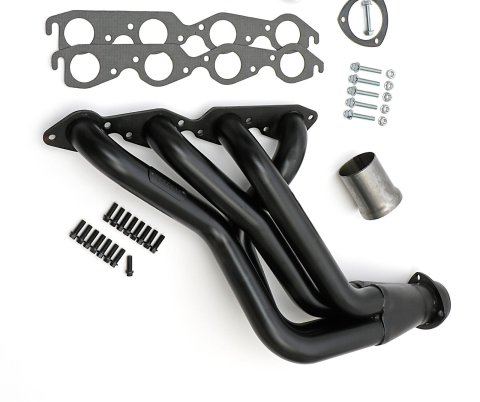 Hedman Street Headers 68090 Headers, Street, Long Tube, Steel, Temporary Paint, Chevy, 396, 427, 454, Pair