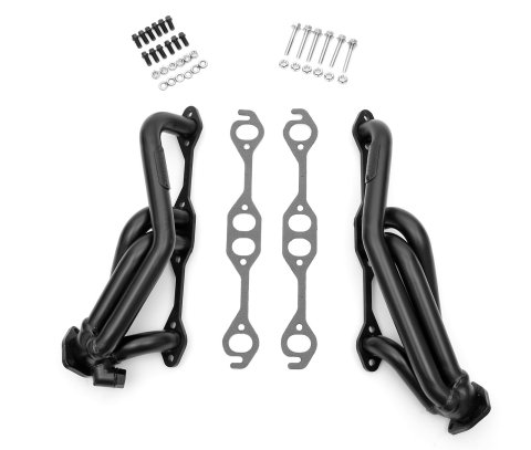 Hedman Street Headers 69650 Headers, Street, Shorty, Steel, Temporary Paint, Chevy, GMC, 5.0L, 5.7L, Pair