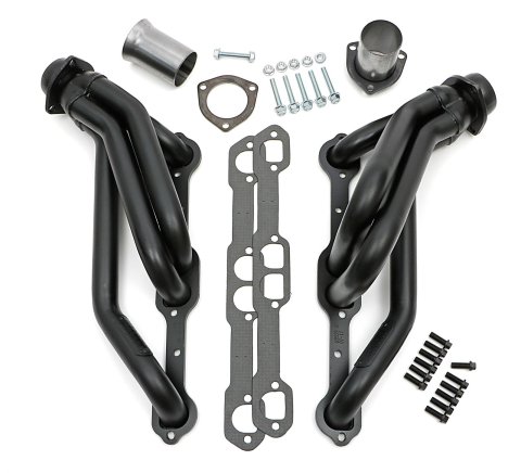Hedman Street Headers 69539 Headers, Street, Mid-Length, Steel, Temporary Paint, Chevy, GMC, Small Block, Pair
