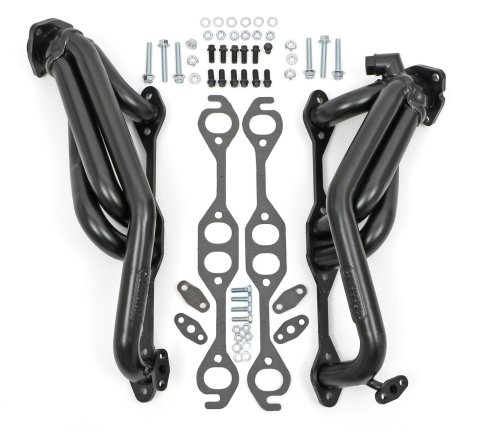 Hedman Street Headers 69651 Headers, Street, Shorty, Steel, Temporary Paint, Chevy, GMC, 5.7L, Pair