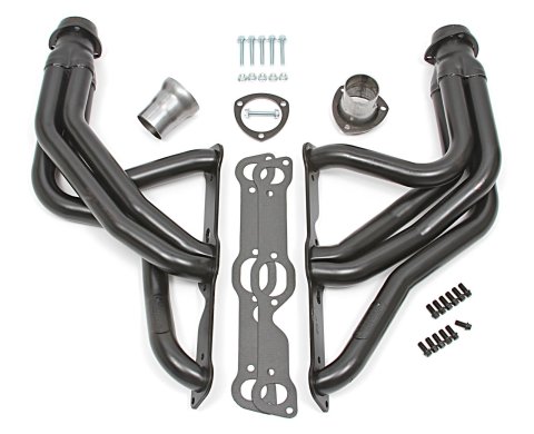 Hedman Street Headers for 1967-1969 FIREBIRD - 35270 Headers, Street, Long Tube, Steel, Temporary Paint, Pontiac, 326-455, Pair
