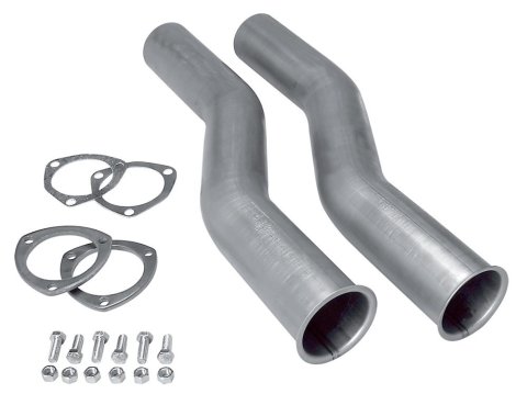 Hedman Universal Header X-Tensions 18802 Collector Extensions, 2.5 in. 3-Bolt Flange, 2.25 in. Pipe, Pair