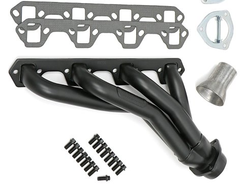 Hedman Specialty and Engine Swap Headers for 1983-1997 RANGER - 89503 Headers, Swap, Mid-Length, Steel, Black Ceramic Coated, Ford, Pair