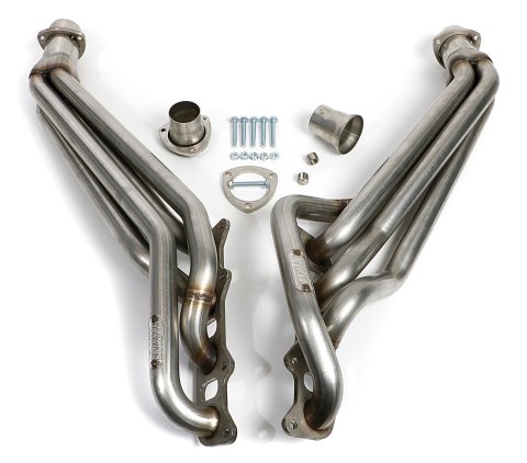 Hedman 304 Stainless Steel Headers 82730 Headers, Long Tube, Steel, Natural, Ford, 5.0L, Pair