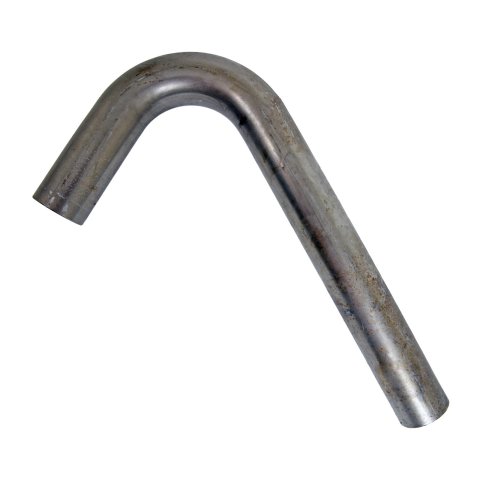 Hedman 120 Degree Mandrel Bends 3 Inch Steel Exhaust Pipe 29073 Tubing, Degree, Bend, in. Diameter, 4.50 in. Radius, 16-Gauge, Steel, Aluminized, Each
