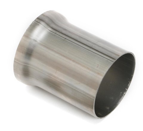 Hedman Header Reducers with 2 Inch Outlet 22123 Reducers, Stainless, Natural, Ball and Socket Flange, 2.5 in. Collector, 2.0 in. Reducer Outlet, Pair