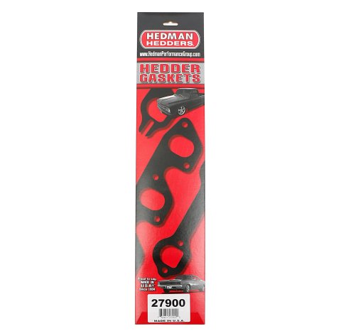 Hedman Header Gaskets 27900 Exhaust Gaskets, Header, High-Temperature, Stock Port, Mopar, Big Block B/RB, Pair