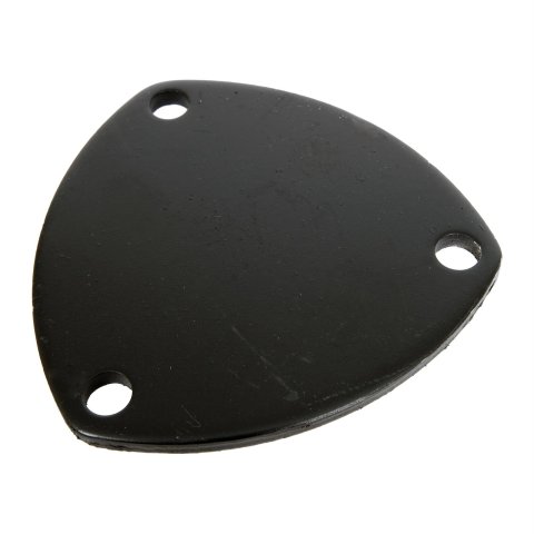 Hedman Quick-Eze Exhaust Cutout Covers 16299 Cover, Replacement, Blockoff Plate, Steel, Natural, 3.0 in. Diameter, Quick-Eze, Each