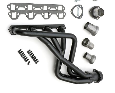 Hedman Street Headers 89350 Headers, Street, Long Tube, Steel, Temporary Paint, Ford, 5.0L, Pair