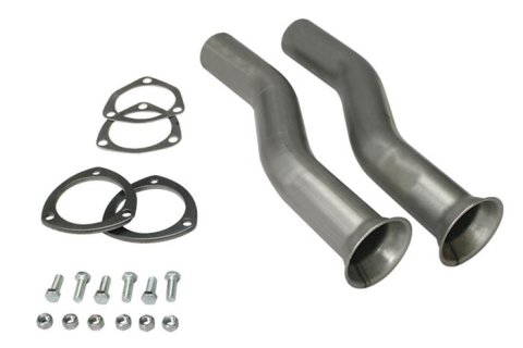 Hedman Universal Header X-Tensions 18804 Collector Extensions, 3.0 in. 3-Bolt Flange, 2.5 in. Pipe, Pair