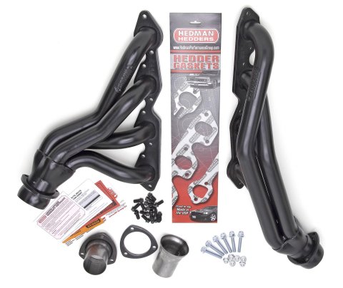 Hedman Street Headers 69170 Headers, Street, Mid-Length, Steel, Temporary Paint, Chevy, GMC, Big Block, Pair