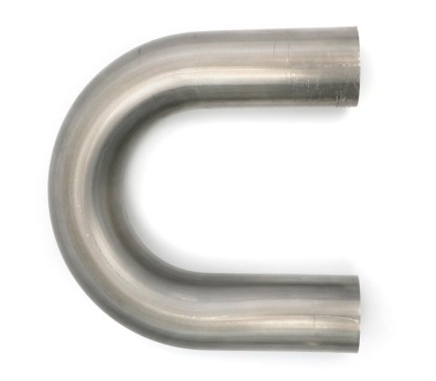 Hedman 180 Degree Mandrel Bends 1.75 Inch 304 Stainless Steel Exhaust Pipe 29050 Tubing, Degree, Bend, 1 3/4 in. Diameter, 3.00 in. Radius, 16-Gauge, Steel, Natural, Each