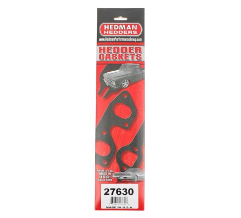Hedman Header Gaskets for 1986-1988 SAMURAI - 27630 Exhaust Gasket, Header, Acrylic Bound Paper, Stock Port, Suzuki, 4-Cylinder, Each
