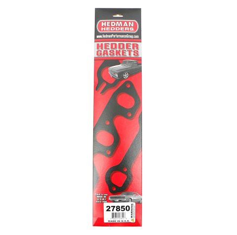 Hedman Header Gaskets 27850 Exhaust Gaskets, Header, High-Temperature, Dog Leg Port, AMC, V8, Pair