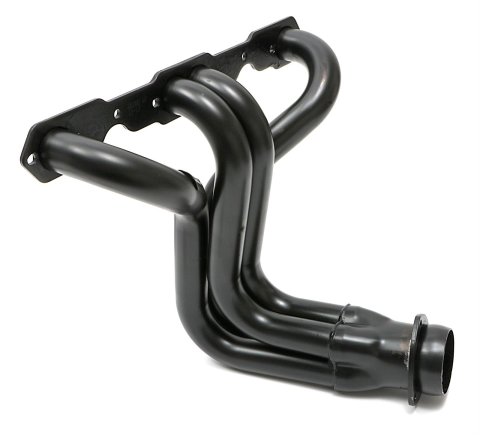 Hedman Street Headers 68280 Headers, Street, Long Tube, Side Mount, Steel, Temporary Paint, Chevy, 305, 327, 350, Pair