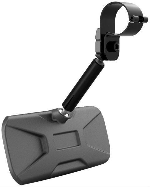 Seizmik Wide Angle Rear View Mirrors 56-18052 Mirror, View, Angle, Rectangular, Black Steel Bracket, Can-Am, Kubota, Each