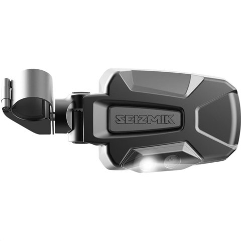 Seizmik Pursuit Night Vision Side View Mirrors 56-18087KIT Mirror, Pursuit, Cree LED, 1.875 in./2.000 in. ROPS, Aluminum, Black, Can-Am, Kawasaki, Kubota, Yamaha, Pair