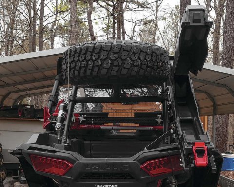 Seizmik Implements 07106 IMPLEMENTS HUNTING, POLARIS RZR XP 1000 14-18/TURBO 1000 16-18, ARMORY X RACK R1 RACK