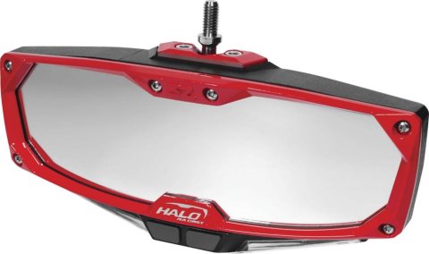 Seizmik Rear View Mirror Accessories 56-18100 HALO-RA CAST ALUM TRIM KIT RED