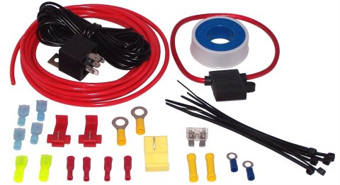 Kleinn Automotive Accessories Wiring Harnesses 6854 Air Compressor Components, 24 VOLT Air Compressor Kit