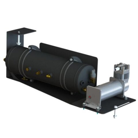Kleinn Direct-Fit Onboard Air Systems JT-OBA On-Board System, 150 PSI Compressor, 2.8 Gallon Tank, 100 Percent Duty Cycle, Jeep, Kit