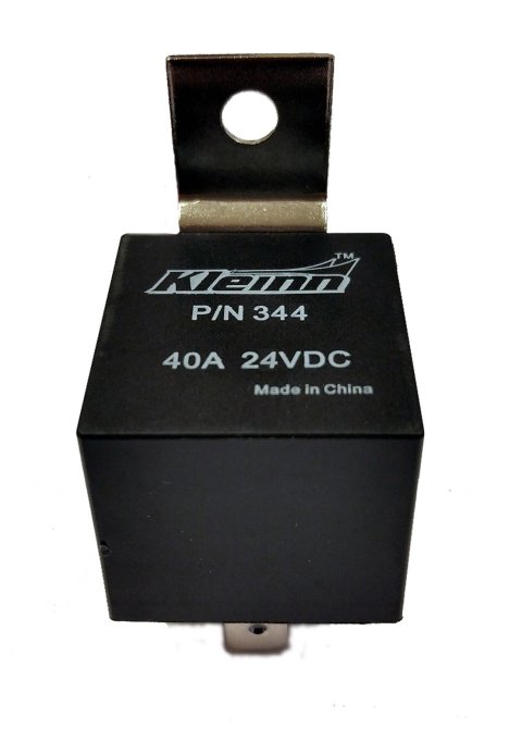 Kleinn Automotive Accessories Relays 344 Air Compressor Components, 24- VOLT, Sealed 40-amp, 5-post SPDT Relay