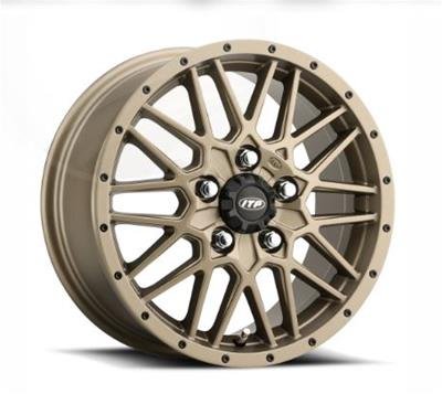 ITP Hurricane Storm Series Bronze Alloy Wheels 15x7 Itp Wheel - 15 " X 7", 5/4.5 (6+1)