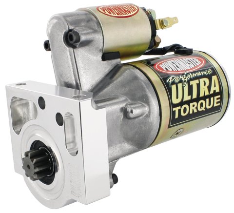 Powermaster Ultra Torque Starters 9410 Starter, Torque, Mini, Standard Rotation, Gold Iridited, Oldsmobile, Pontiac, Each