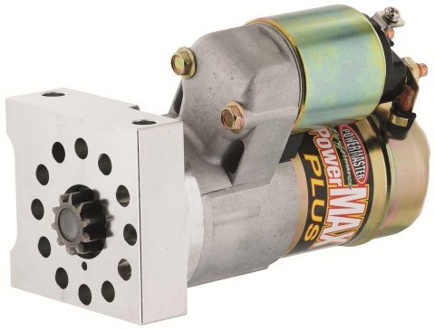 Powermaster PowerMax Plus Starters 9109 Starter, Plus, Mini Hitachi, 1.7 HP Motor, 160 ft. lbs. of Torque, Gear Reduction, Chevy, GMC, LS, Each