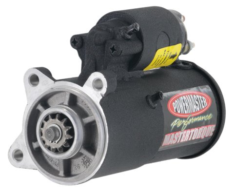 Powermaster Mastertorque Starters 9632 Starter, Mastertorque, Mini, Black Powdercoated, Ford, Each