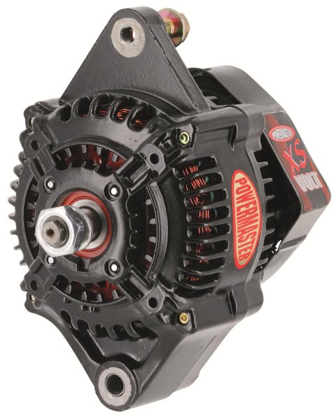 Powermaster XS Volt Alternators 8138 Alternator, Volt, Black, 100 Amp, 12/16 V, Denso, 110mm, Each