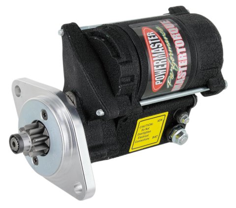 Powermaster Mastertorque Starters 9614 Starter, Mastertorque, Mini, Denso, Black Powdercoat, Bert/Brinn Transmissions, Each