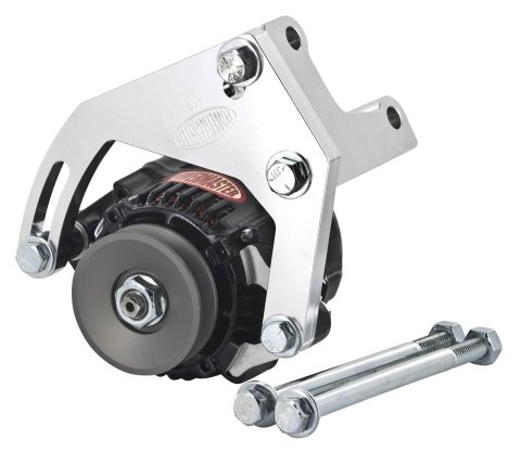 Powermaster Pro Series Alternator Kits 8-400 Kit, Series, Black, 50 Amp, 12v, Denso, V-Belt, Bracket, Winters/Richmond Quick Change, Kit