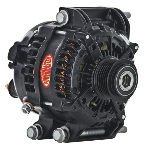 Powermaster HPR Large Frame Series Alternators 51576 Alt Denso Black 250A CH Clutch Pulley