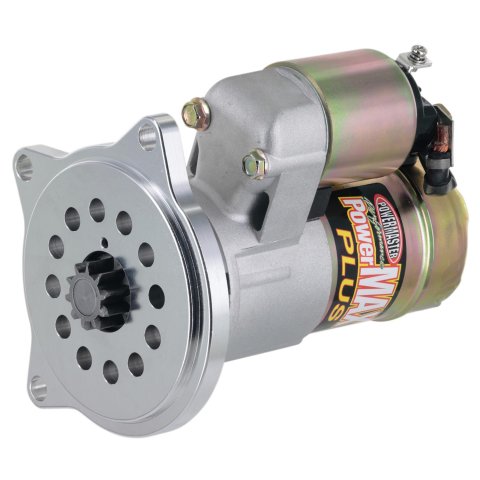 Powermaster PowerMax Plus Starters 9106 Starter, PowerMAX Plus, Billet Block, 1.7 HP, 160 ft. lbs. of Torque, Ford, FE Big Block, Natural, Each
