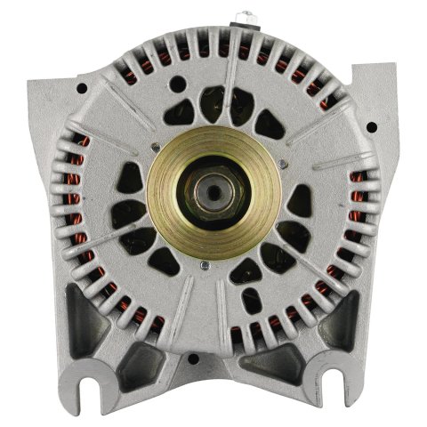 Powermaster Street Alternators 47781 Alternator, Internal Regulator, 200 Amp, Natural, Ford, 4.6, Each