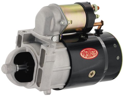 Powermaster OEM-Style High-Torque Replacement Starters 3655 Starter, OEM-Style, High-Torque, High Temp Solenoid, Natural, Oldsmobile, Pontiac, 166-Tooth, Each