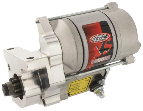 Powermaster XS Torque Starters 9502 Starter, Torque, Mini, Inline, Fits 153-Tooth Flexplate/Flywheel, Chevy, Each