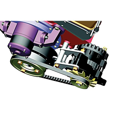 Powermaster Crankshaft Pulley Spacer Kits for 1969 CAMARO, 1967 CHEVY II - 981 and Bracket, Spacer, Aluminum, Natural, Chevy, 3-Bolt, Each